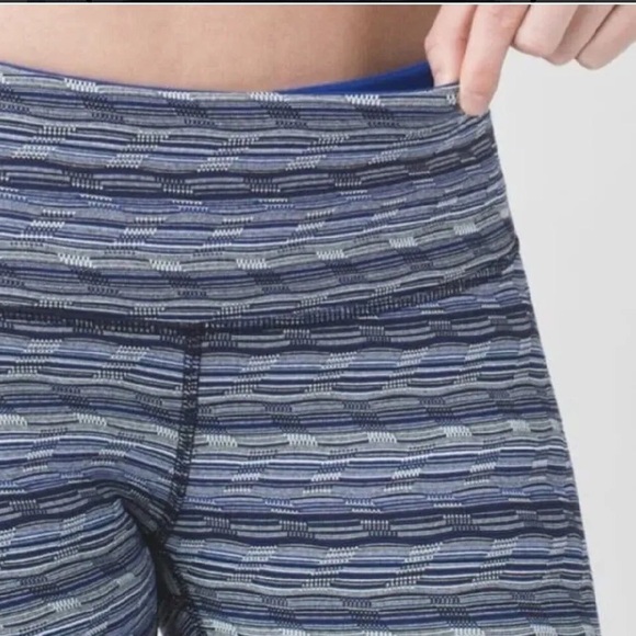 Lululemon Wunder Under Pant Space Dye Twist Women’s Size 6 - Picture 4 of 8